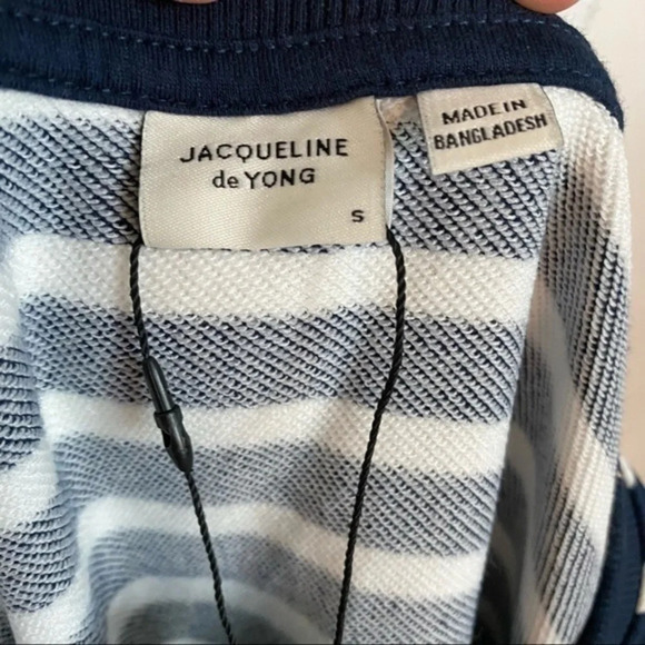 Jacqueline De Yong • NWT Navy Striped Sky Captain Dress - Picture 4 of 7